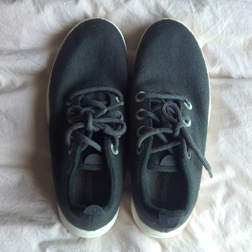 Dark Green Wool Allbirds Runners